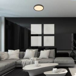Lubinis šviestuvas Epora LED 25W 3000K Šilta balta (Matinė Juoda)