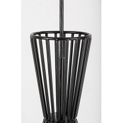 Pakabinamas šviestuvas Leandros E27 1x MAX 60W (Matinė Juoda)