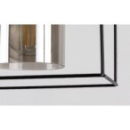 Pakabinamas šviestuvas Chadwick E27 3x MAX 25W (Juoda)
