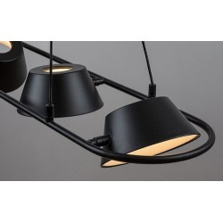 Pakabinamas šviestuvas Odiss LED 36W 3000K Šilta balta (Juoda)