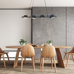 Pakabinamas šviestuvas Odiss LED 36W 3000K Šilta balta (Juoda)