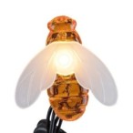 Saulės energija įkraunamas šviestuvas Bobus LED 0.06W 2700K Šilta balta (Juoda)