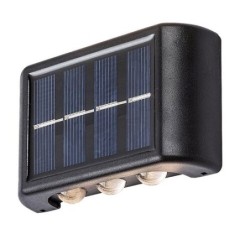 Saulės energija įkraunamas šviestuvas Kangton LED 1.2W 3000K Šilta balta (Juoda)