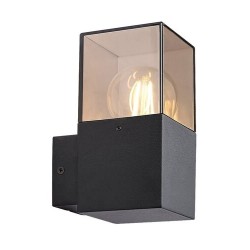 Sieninis lauko šviestuvas Loanda E27 1x MAX 12W (Juoda)