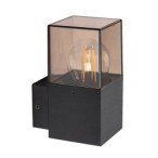 Sieninis lauko šviestuvas Loanda E27 1x MAX 12W (Juoda)
