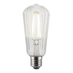 LED lemputė E27 Filament-LED 4W ST64 4000K Neutrali balta