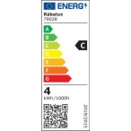 LED lemputė E27 Filament-LED 4W ST64 4000K Neutrali balta
