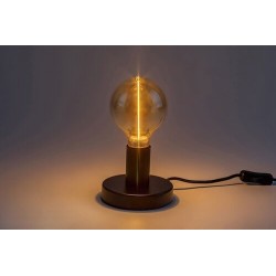 LED lemputė E27 Filament-LED 3W G95 1800K Šilta balta