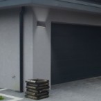 Sieninis lauko šviestuvas Nesna LED 2X 6W 3000K Šilta balta (Antracito)