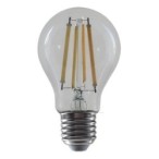 LED lemputė E27 Filament-LED 8W A60 2700K Šilta balta