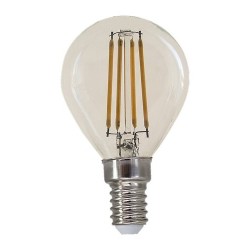 LED lemputė E14 Filament-LED 4W G45 2700K Šilta balta