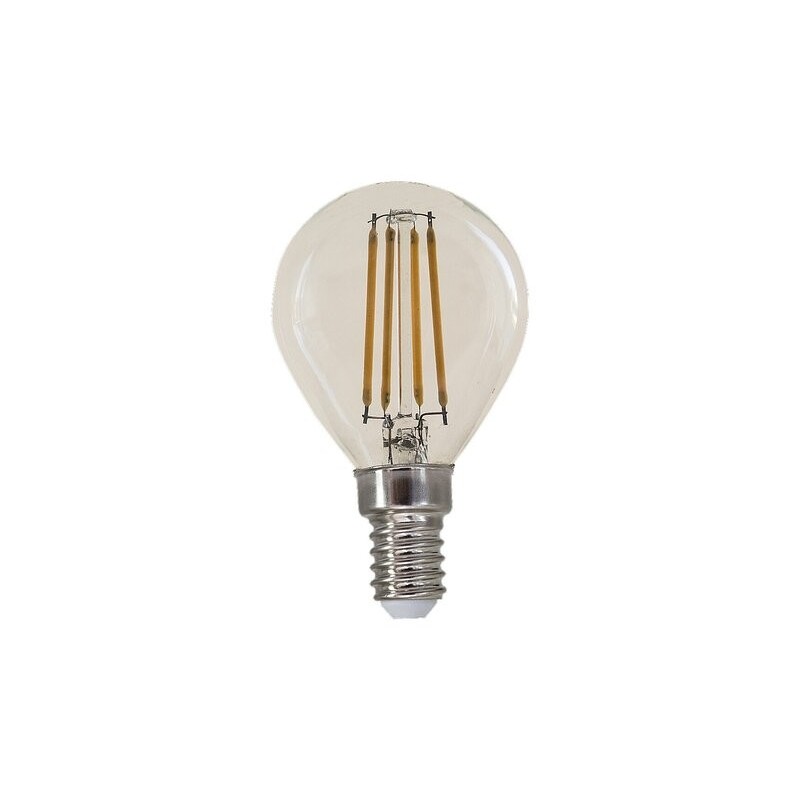 LED lemputė E14 Filament-LED 4W G45 2700K Šilta balta