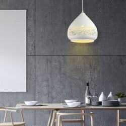 Pakabinamas šviestuvas Kaia E27 1x MAX 40W (Balta)