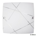 Lubinis šviestuvas Phaedra E27 2x MAX 60W (Balta)