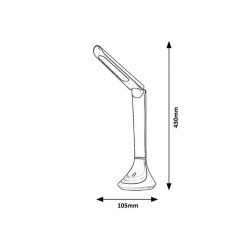Stalinis šviestuvas Balor LED 5W 4000K Neutrali balta (Juoda)