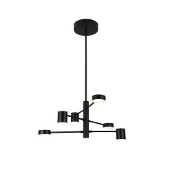 Pakabinamas šviestuvas Solomon LED 30W 4000K Neutrali balta (Matinė Juoda)