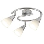 Lubinis šviestuvas Nicolette E14 3x MAX 40W (Chromo)