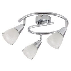Lubinis šviestuvas Nicolette E14 3x MAX 40W (Chromo)