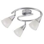 Lubinis šviestuvas Nicolette E14 3x MAX 40W (Chromo)