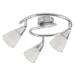 Lubinis šviestuvas Nicolette E14 3x MAX 40W (Chromo)
