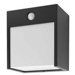 Sieninis lauko šviestuvas Balimo LED 12W 4000K Neutrali balta (Matinė Juoda)