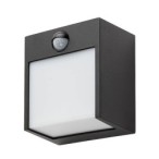 Sieninis lauko šviestuvas Balimo LED 12W 4000K Neutrali balta (Matinė Juoda)