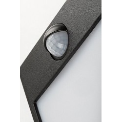 Sieninis lauko šviestuvas Balimo LED 12W 4000K Neutrali balta (Matinė Juoda)