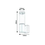 Sieninis lauko šviestuvas Katowice GU10 1x MAX 7W (Antracito)