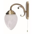 Sieninis šviestuvas Annabella E14 1x MAX 40W (Bronzos)