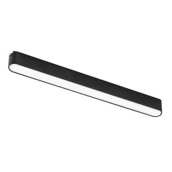 LiTrack magnetinės sistemos šviestuvas Line08N 4000K Neutrali balta (Juoda)