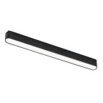 LiTrack magnetinės sistemos šviestuvas Line08N 4000K Neutrali balta (Juoda)
