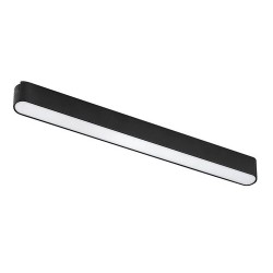 LiTrack magnetinės sistemos šviestuvas Line08N 4000K Neutrali balta (Juoda)