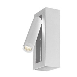Sieninis šviestuvas Gello LED 4W 3000K Šilta balta (Balta)