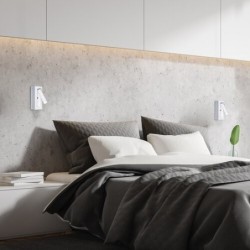 Sieninis šviestuvas Gello LED 4W 3000K Šilta balta (Balta)