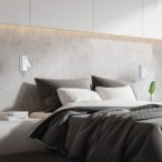 Sieninis šviestuvas Gello LED 4W 3000K Šilta balta (Balta)