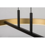 Pakabinamas šviestuvas Thric LED 42W 3000K Šilta balta (Juoda, Aukso)