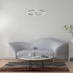 Pakabinamas šviestuvas Thrac LED 34W 4000K Neutrali balta (Braižyto Aliuminio)