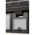 Saulės energija įkraunamas šviestuvas Lihull LED 9.6W 4000K Neutrali balta (Juoda)