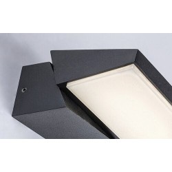 Sieninis lauko šviestuvas Senica LED 13W 4000K Neutrali balta (Juoda)