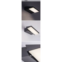Sieninis lauko šviestuvas Senica LED 13W 4000K Neutrali balta (Juoda)