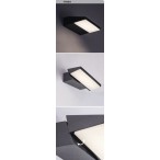 Sieninis lauko šviestuvas Senica LED 13W 4000K Neutrali balta (Juoda)