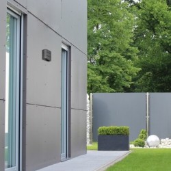 Sieninis lauko šviestuvas Lippa LED 6W 3000K Šilta balta (Juoda)