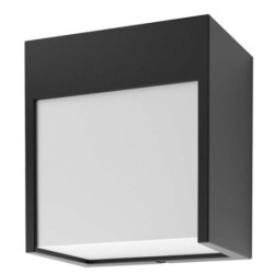 Sieninis lauko šviestuvas Balimo LED 12W 4000K Neutrali balta (Matinė Juoda)