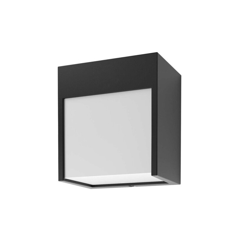 Sieninis lauko šviestuvas Balimo LED 12W 4000K Neutrali balta (Matinė Juoda)