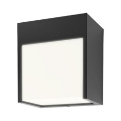 Sieninis lauko šviestuvas Balimo LED 12W 4000K Neutrali balta (Matinė Juoda)