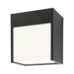 Sieninis lauko šviestuvas Balimo LED 12W 4000K Neutrali balta (Matinė Juoda)