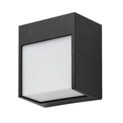Sieninis lauko šviestuvas Balimo LED 12W 4000K Neutrali balta (Matinė Juoda)