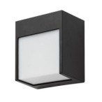 Sieninis lauko šviestuvas Balimo LED 12W 4000K Neutrali balta (Matinė Juoda)