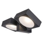 Sieninis lauko šviestuvas Telde LED 14W 3000K Šilta balta (Antracito)