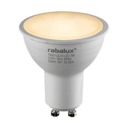 LED lemputė GU10 SMD-LED 7W 3000K Šilta balta